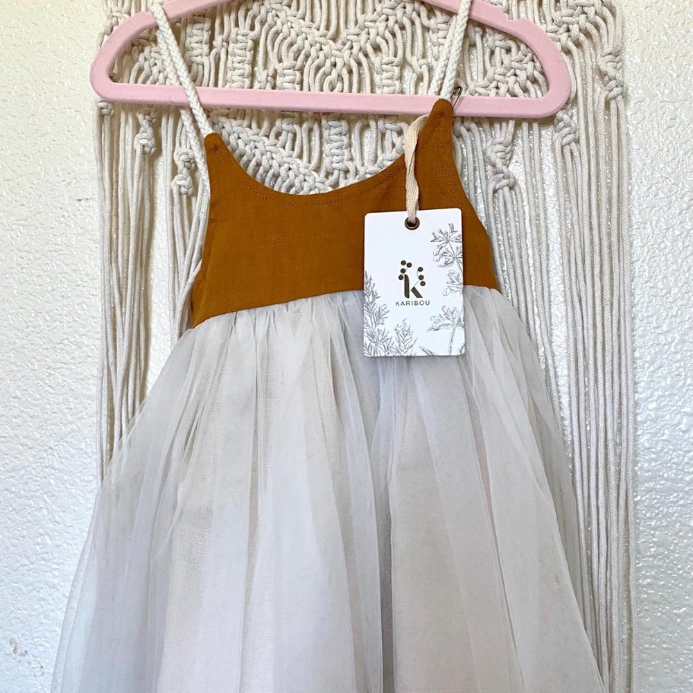 Karibou Kids Tulle Golden Dress
